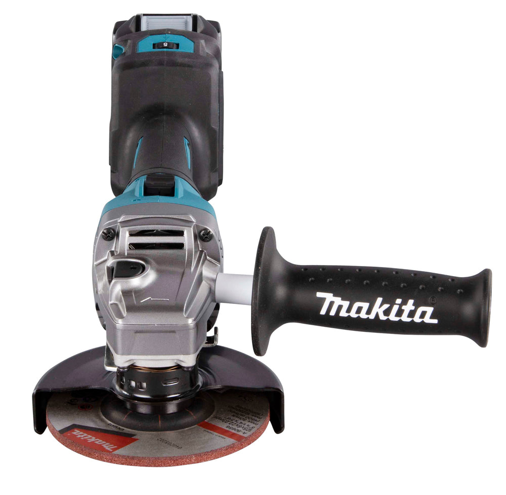 Makita Akku-Winkelschleifer – 40V max., inkl. Ladegerät & 2x Akku BL4040 4,0 Ah - GA023GM201