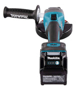 Makita Akku-Winkelschleifer – 40V max., inkl. Ladegerät & 2x Akku BL4040 4,0 Ah - GA023GM201