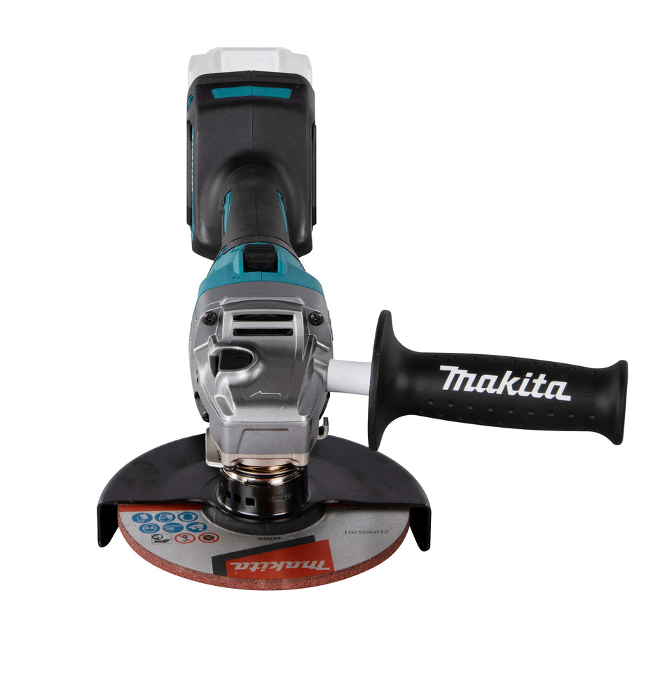 Makita Akku-Winkelschleifer – 40V max., mit Schiebeschalter, AFT & XPT - GA035GZ