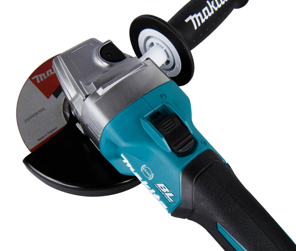 Makita Akku-Winkelschleifer – 40V max., mit Schiebeschalter, AFT & XPT - GA035GZ