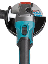 Makita Akku-Winkelschleifer – 40V max., mit Schiebeschalter, AFT & XPT - GA035GZ
