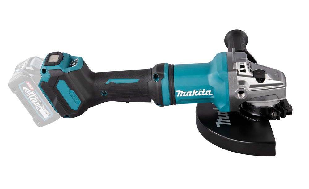 Makita Akku-Winkelschleifer – 40V max., 230 mm Scheiben, mit AWS, AFT & XPT - GA038GZ
