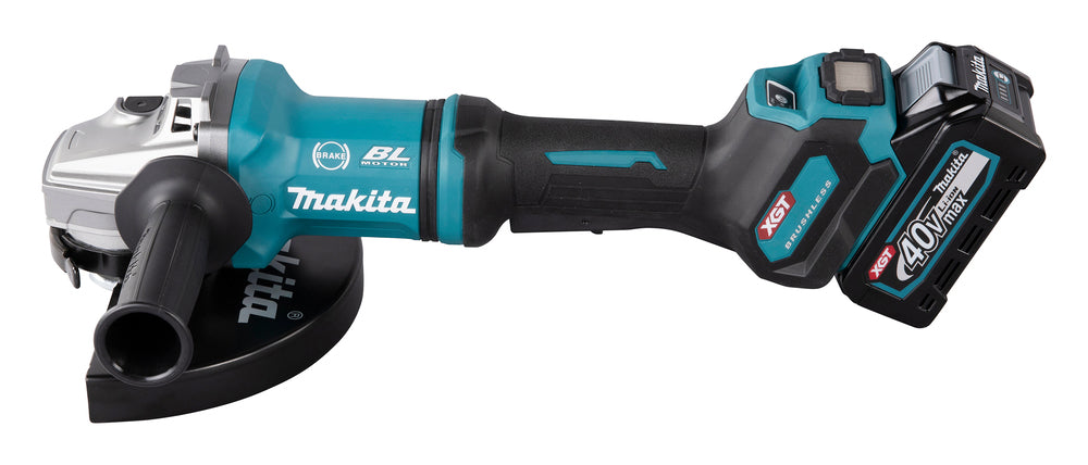 Makita Akku-Winkelschleifer – 40V max., 230 mm, mit AWS, AFT & XPT - GA038GT201