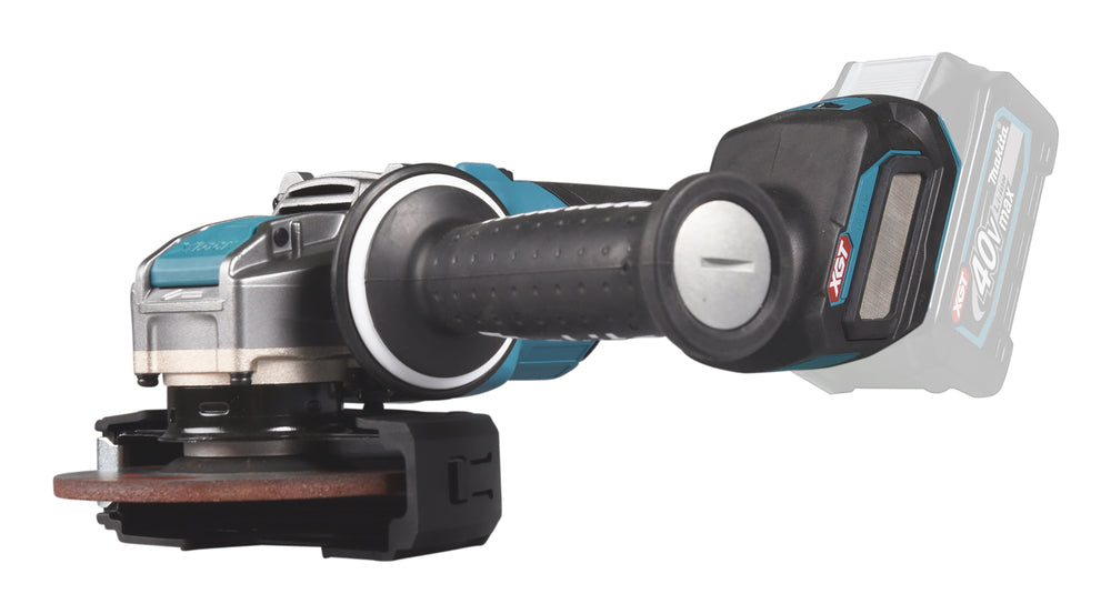 Makita Akku-Winkelschleifer – 40V max., 125 mm Scheiben, mit X-LOCK, AFT & AWS - GA041GZ