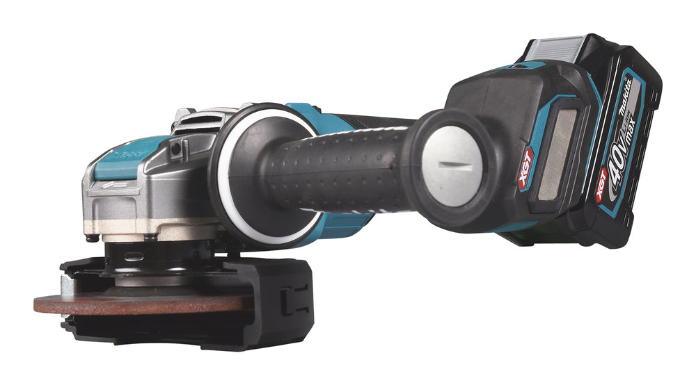 Makita Akku-Winkelschleifer – 40V max., 125 mm Scheiben, mit X-LOCK, AFT & AWS - GA041GM201