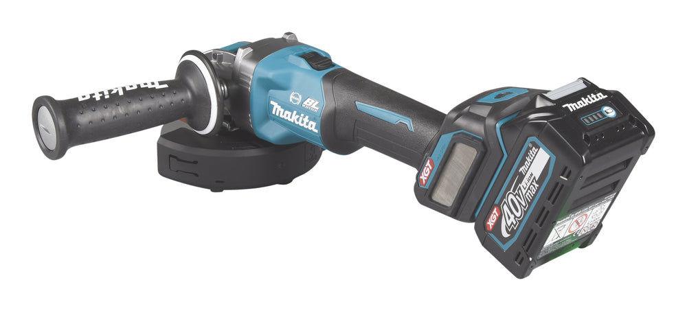 Makita Akku-Winkelschleifer – 40V max., 125 mm Scheiben, mit X-LOCK, AFT & AWS - GA041GM201