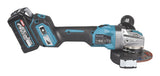 Makita Akku-Winkelschleifer – 40V max., 125 mm Scheiben, mit X-LOCK, AFT & AWS - GA041GM201