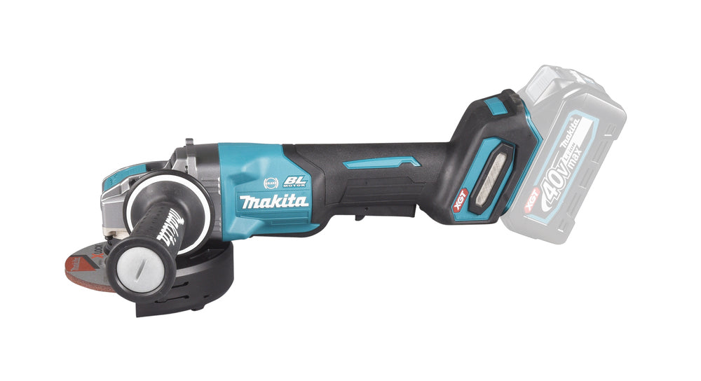 Makita Akku-Winkelschleifer – 40V max., 125 mm Scheiben, mit AFT, X-LOCK & Motorbremse - GA047GZ