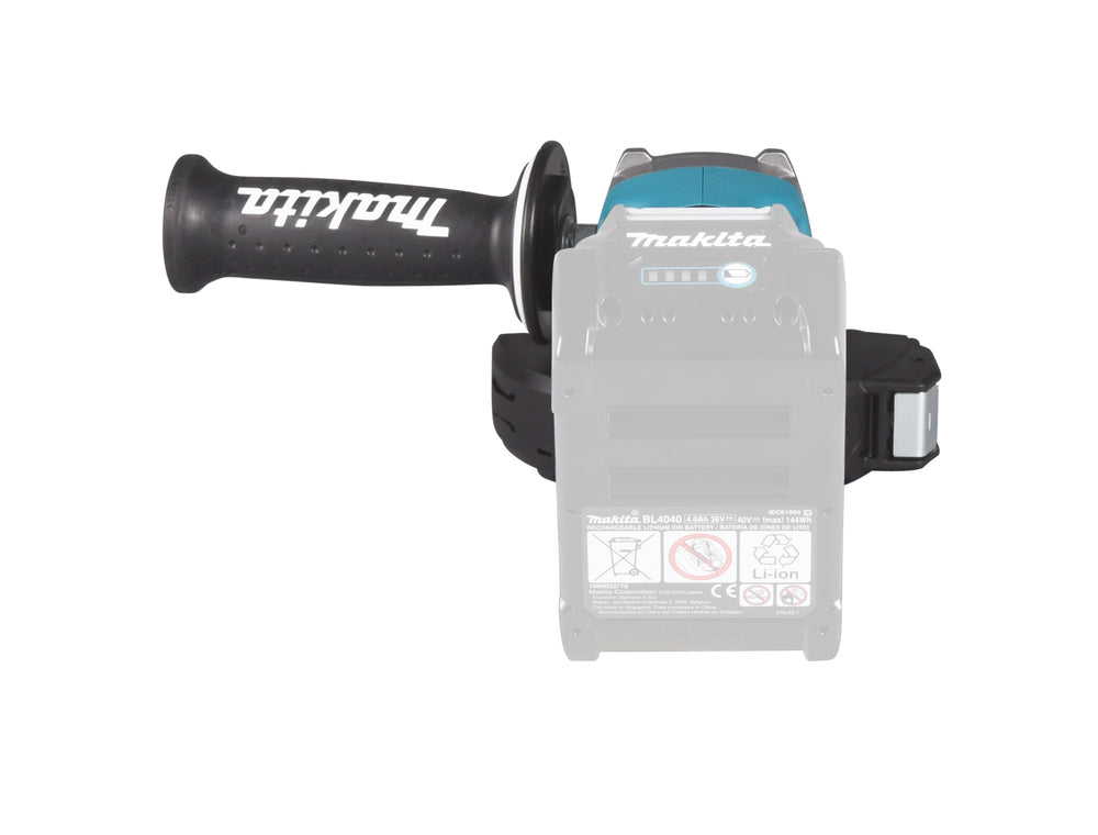 Makita Akku-Winkelschleifer – 40V max., 125 mm Scheiben, mit AFT, X-LOCK & Motorbremse - GA047GZ