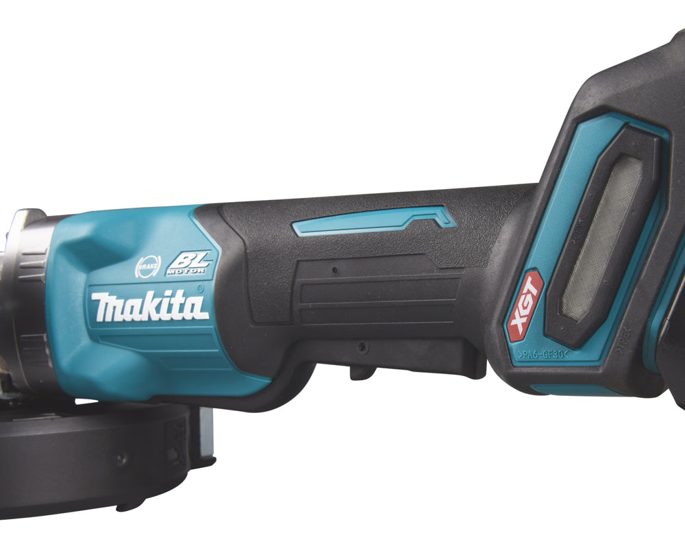 Makita Akku-Winkelschleifer – 40V max., 125 mm Scheiben, mit AFT, X-LOCK & Motorbremse - GA047GZ