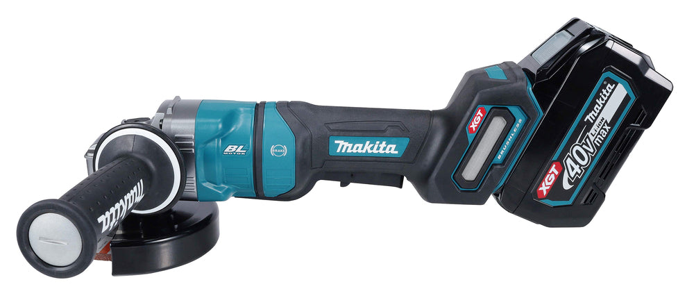 Makita Akku-Winkelschleifer – 40V max., 125 mm Scheiben, mit AFT, XPT & Motorbremse - GA050GM201
