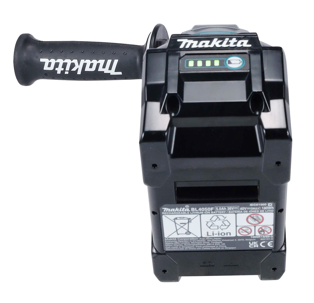 Makita Akku-Winkelschleifer – 40V max., 125 mm Scheiben, mit AFT, XPT & Motorbremse - GA050GM201