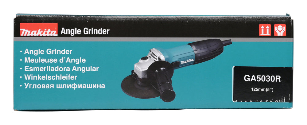 Makita Winkelschleifer – 720 W, 125 mm Scheiben, mit Wiederanlaufschutz - GA5030R
