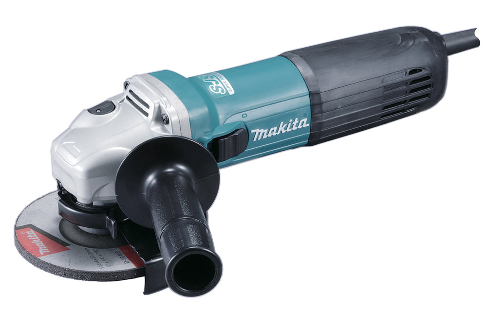 Makita Winkelschleifer – 1.100 W, 125 mm Scheiben, mit SJS II & Wiederanlaufschutz - GA5040R