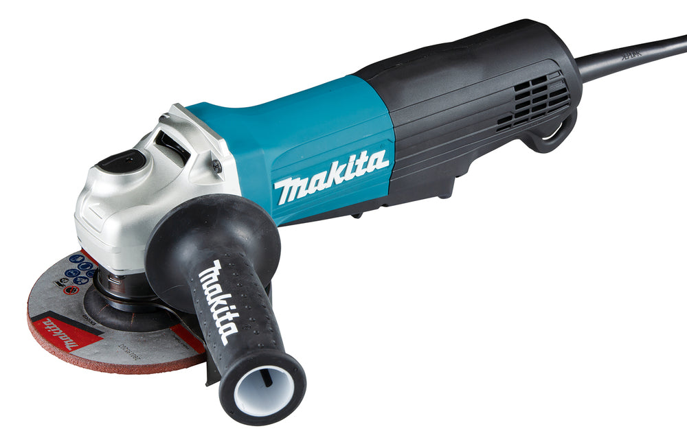 Makita Winkelschleifer – 1.300 W, 125 mm Scheiben, mit Paddelschalter & Anti-Restart - GA5050R
