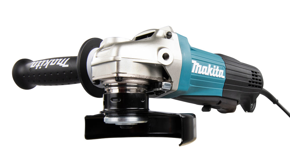 Makita Winkelschleifer – 1.300 W, 125 mm Scheiben, mit Paddelschalter & Anti-Restart - GA5050R