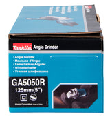 Makita Winkelschleifer – 1.300 W, 125 mm Scheiben, mit Paddelschalter & Anti-Restart - GA5050R