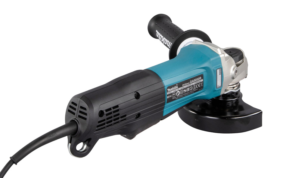 Makita Winkelschleifer – 1.300 W, 125 mm Scheiben, mit Paddelschalter & Anti-Restart - GA5050R