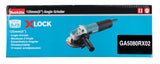 Makita Winkelschleifer – 1.400 W, 125 mm Scheiben, mit X-LOCK & SJS - GA5080RX02