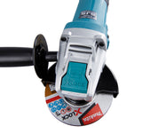Makita Winkelschleifer – 1.400 W, 125 mm Scheiben, mit X-LOCK & SJS - GA5080RX02