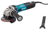 Makita Winkelschleifer – 1.900 W, 125 mm Scheiben, mit SJS II, AFT & Motorbremse - GA5091X01