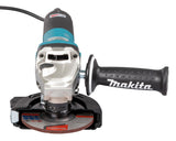 Makita Winkelschleifer – 1.900 W, 125 mm Scheiben, mit SJS II, AFT & Motorbremse - GA5091X01