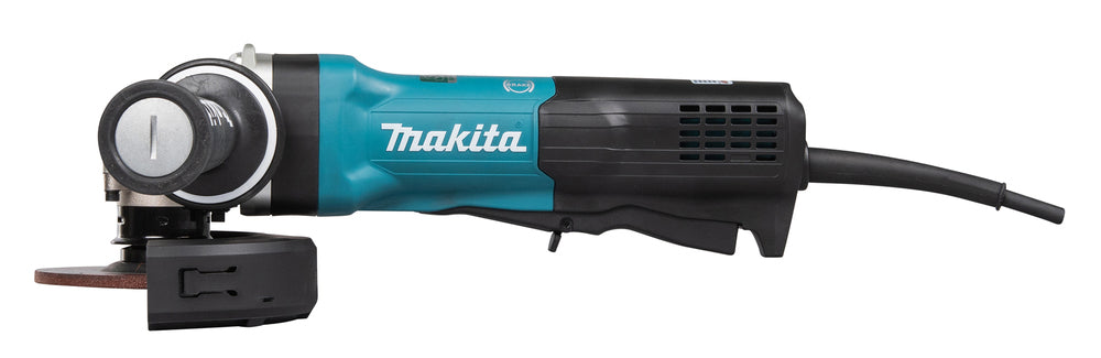 Makita Winkelschleifer – 1.900 W, 125 mm Scheiben, mit SJS II, AFT & Motorbremse - GA5093X01