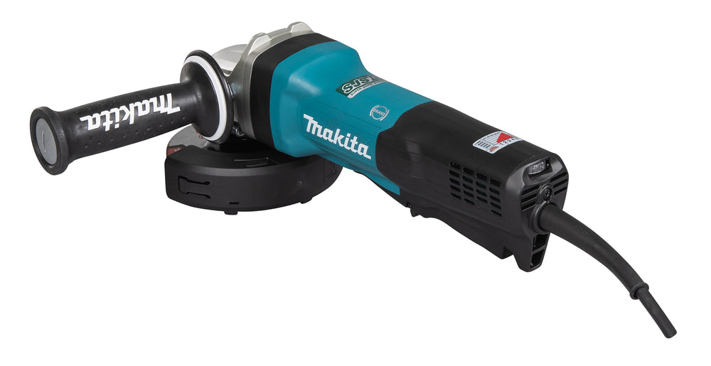 Makita Winkelschleifer – 1.900 W, 125 mm Scheiben, mit SJS II, AFT & Motorbremse - GA5093X01