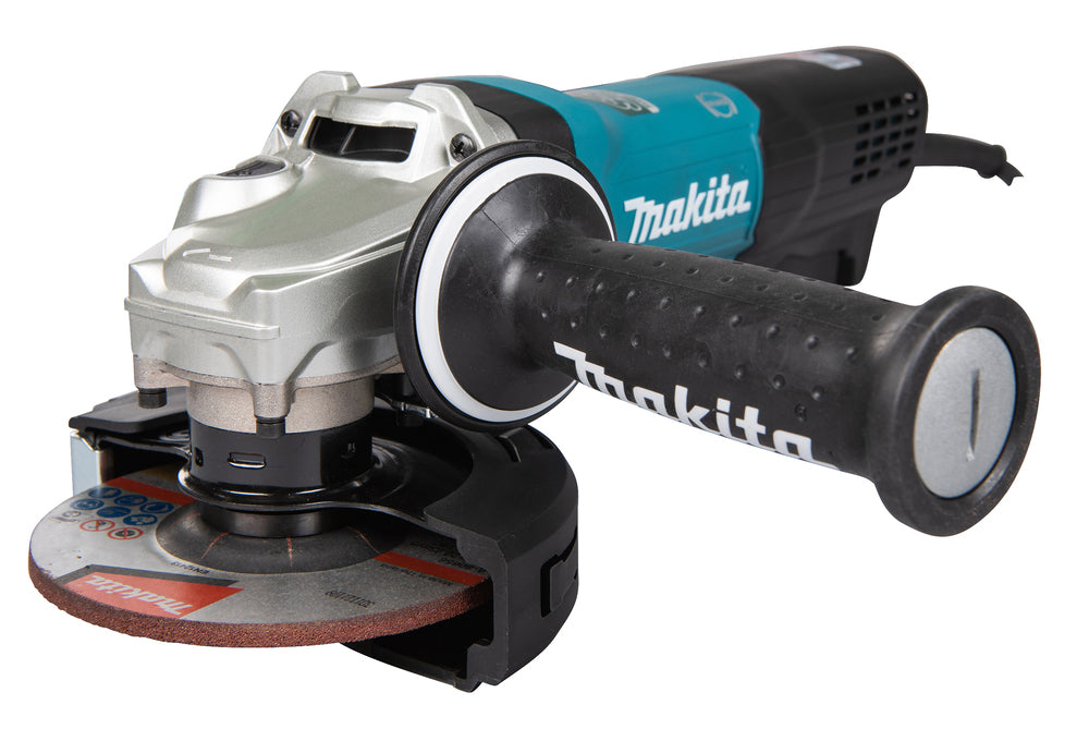 Makita Winkelschleifer – 1.900 W, 125 mm Scheiben, mit SJS II, AFT & Motorbremse - GA5093X01