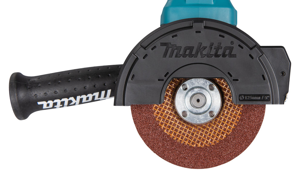 Makita Winkelschleifer – 1.900 W, 125 mm Scheiben, mit SJS II, AFT & Motorbremse - GA5093X01