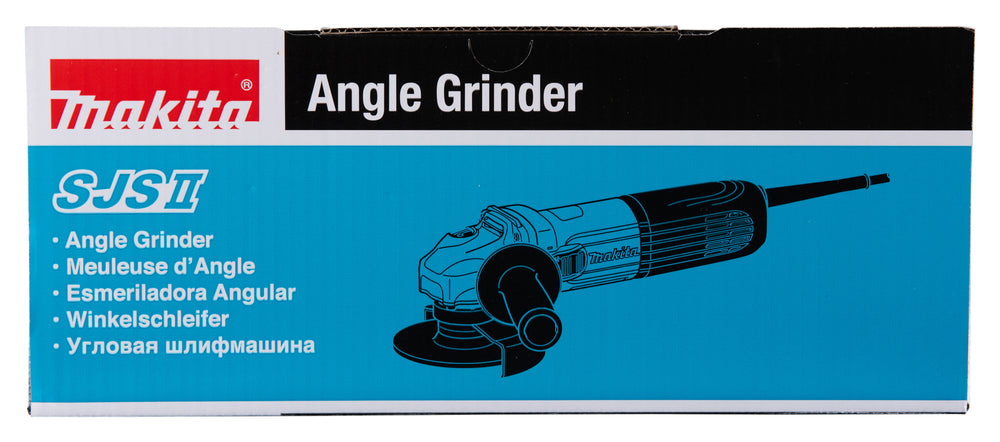 Makita Winkelschleifer – 1.400 W, 150 mm Scheiben, mit SJS II, AVT & variabler Drehzahl - GA6040CF01