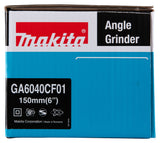 Makita Winkelschleifer – 1.400 W, 150 mm Scheiben, mit SJS II, AVT & variabler Drehzahl - GA6040CF01