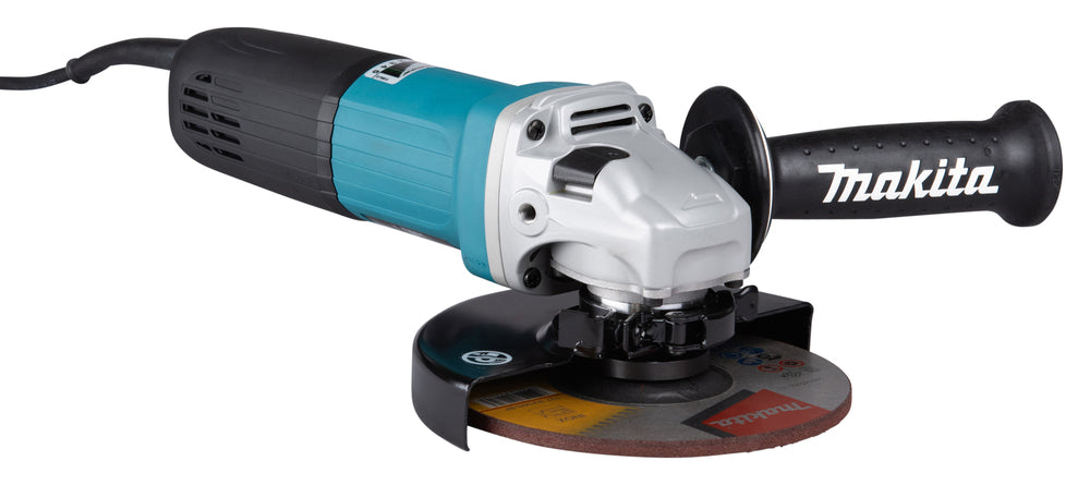 Makita Winkelschleifer – 1.400 W, 150 mm Scheiben, mit SJS II, AVT & variabler Drehzahl - GA6040CF01