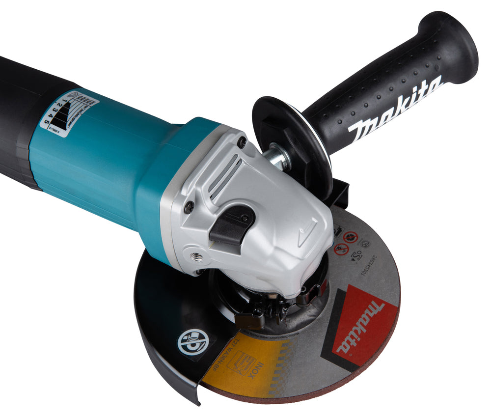 Makita Winkelschleifer – 1.400 W, 150 mm Scheiben, mit SJS II, AVT & variabler Drehzahl - GA6040CF01