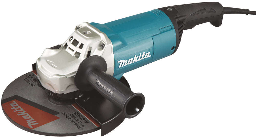 Makita Winkelschleifer – 2.200 W, 230 mm Scheiben, mit SJS II & Wiederanlaufschutz - GA9061RF
