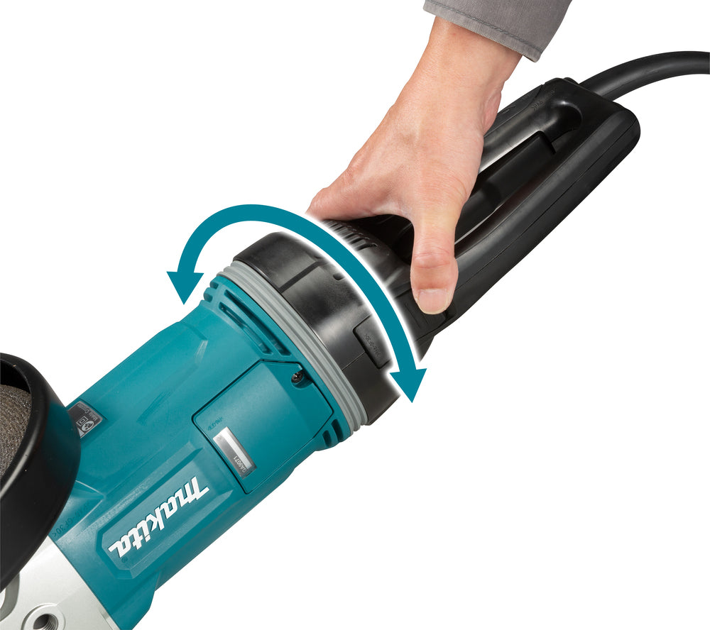 Makita Winkelschleifer – 2.800 W, 230 mm Scheiben, mit AFT, AVT & Wiederanlaufschutz - GA9071X1