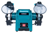 Makita Doppelschleifbock – 250 W, 150 mm Scheiben, leise & vibrationsarm - GB602