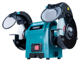 Makita Doppelschleifbock – 250 W, 150 mm Scheiben, leise & vibrationsarm - GB602