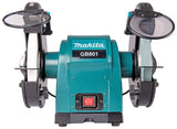 Makita Doppelschleifbock – 550 W, 205 mm Scheiben, leise & vibrationsarm - GB801
