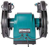 Makita Doppelschleifbock – 550 W, 205 mm Scheiben, leise & vibrationsarm - GB801