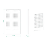 TOOLBOX4YOU Bullram - Werkzeugwand Element – GC10BP