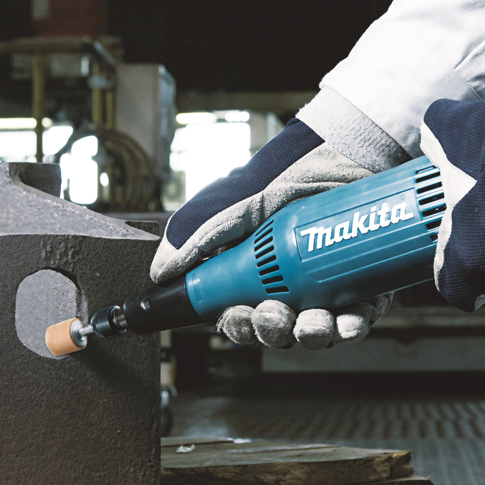 Makita Geradschleifer – 6 mm Spannhülse, 28.000 min⁻¹, schlank & leicht - GD0603
