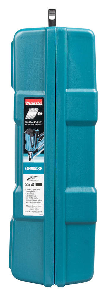 Makita Akku-Gasnagler 7,2V – 34° Clipped Head, bis 90 mm, ohne Kompressor - GN900SE