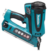Makita Akku-Gasnagler 7,2V – 34° Clipped Head, bis 90 mm, ohne Kompressor - GN900SE