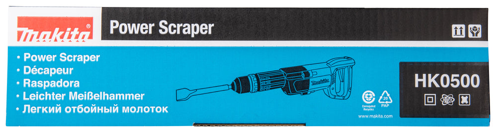 Makita Oberflächensanierer SDS-PLUS – 550 W, 1,8 J Schlagstärke, kompakt & vielseitig - HK0500