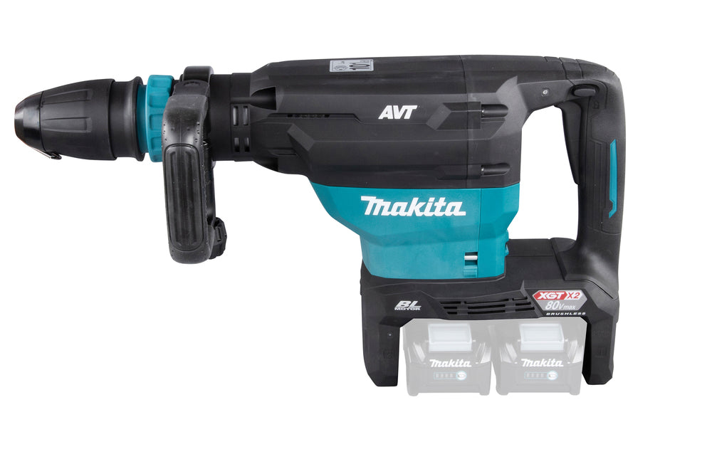 Makita Akku-Stemmhammer HM002G – 2x 40V max., SDS-MAX, mit AVT & AWS - HM002GZ03