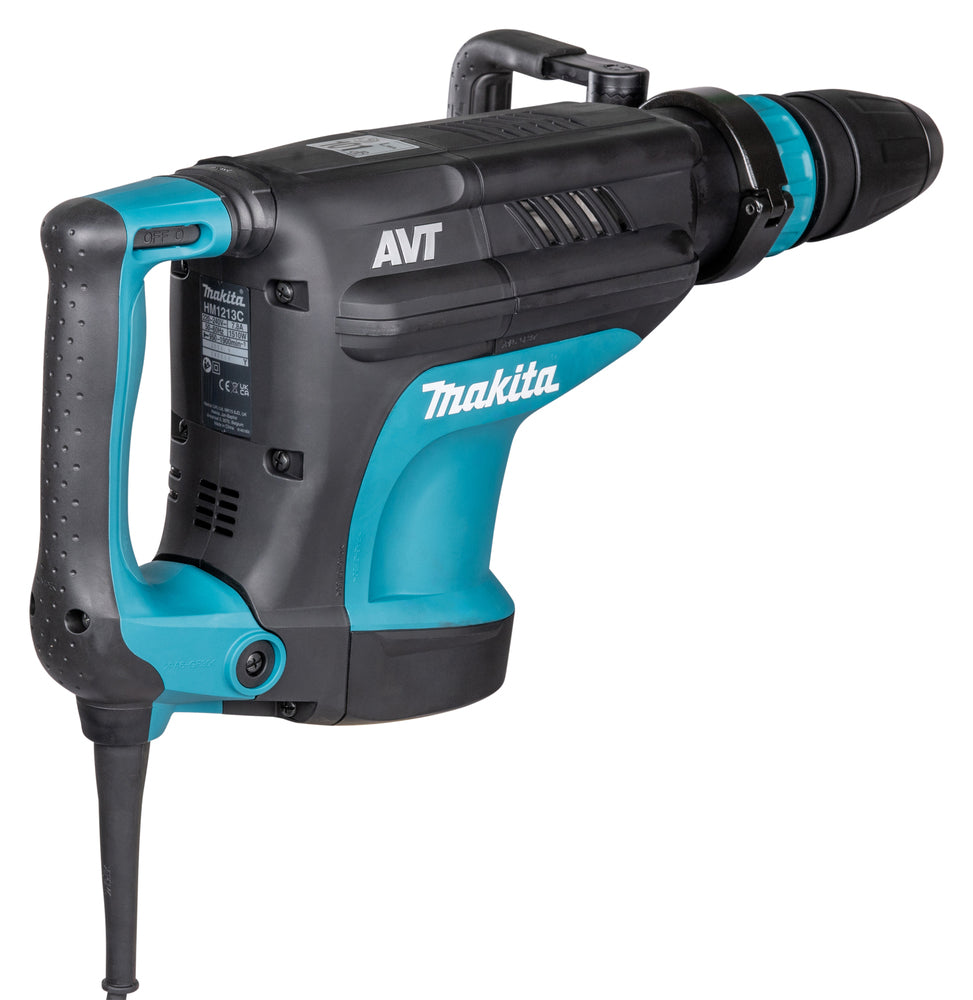 Makita Stemmhammer SDS-MAX – 1.510 W, 18,6 J Schlagstärke, AVT & variabler Schlagzahl - HM1213C