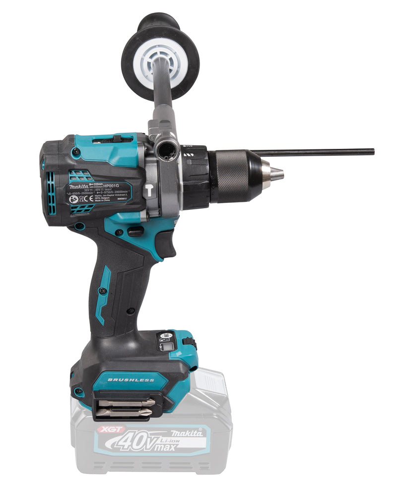 Makita Akku-Schlagbohrschrauber – 18V, solo im Karton mit AFT - HP001GZ