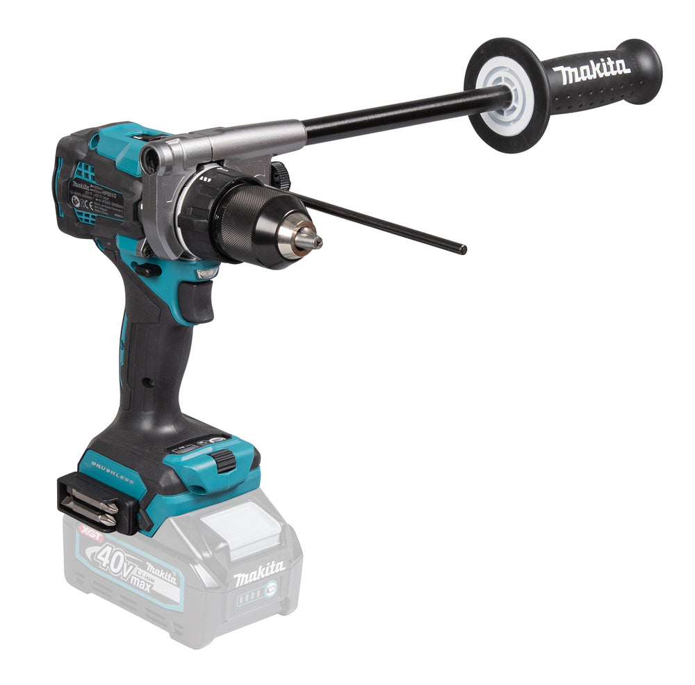 Makita Akku-Schlagbohrschrauber – 18V, solo im Karton mit AFT - HP001GZ