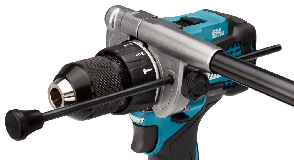 Makita Akku-Schlagbohrschrauber – 40V max., inkl. 2x 2,5 Ah Akkus, Ladegerät & MAKPAC - HP001GD201